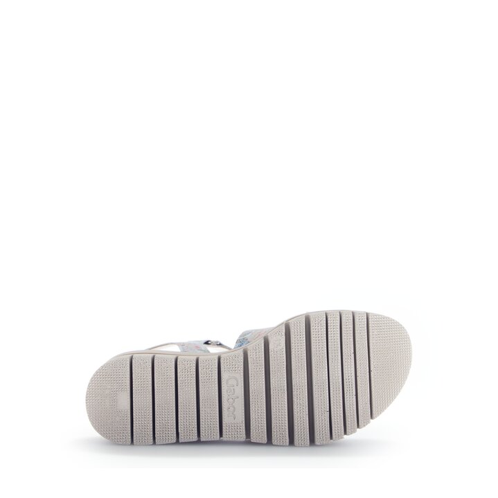 Platåsandaler vit #4