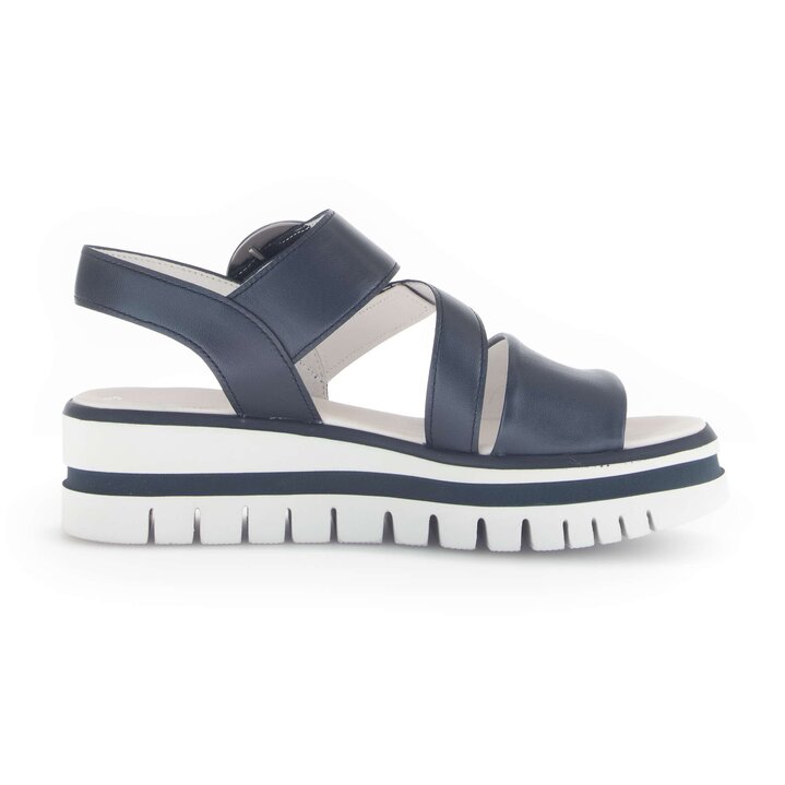 Plateau Sandale blau #1