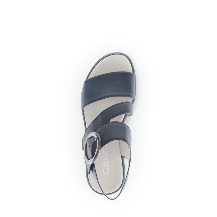 Plateau Sandale blau #5