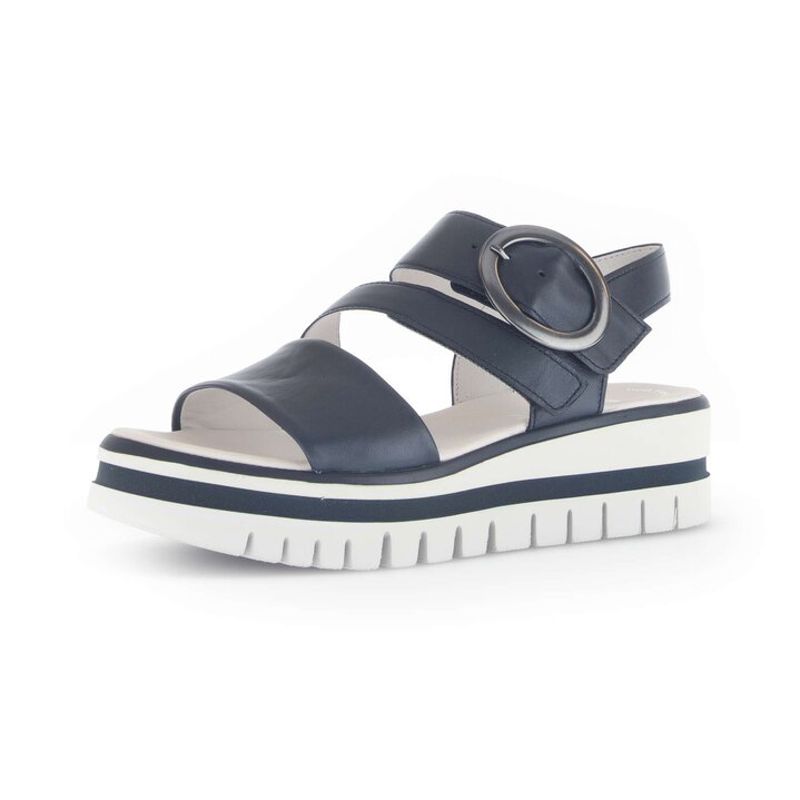 Plateau Sandale blau #2