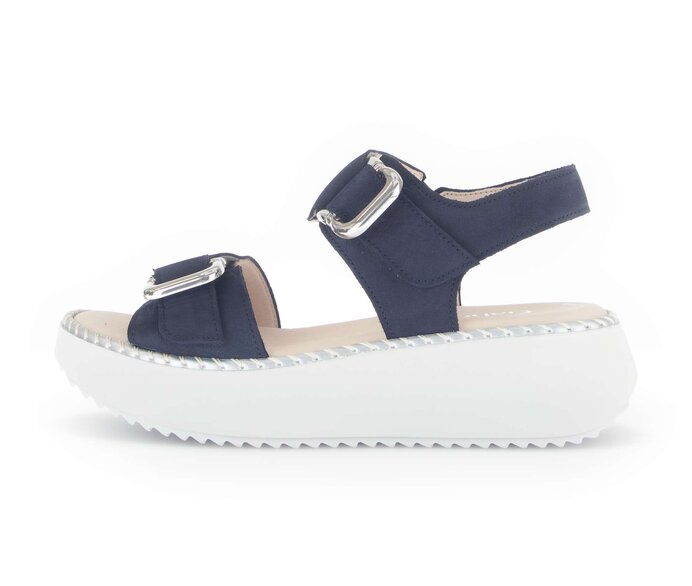 Plateau Sandale blau #0