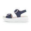 Plateau Sandale blau