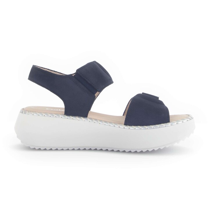 Plateau Sandale blau #1