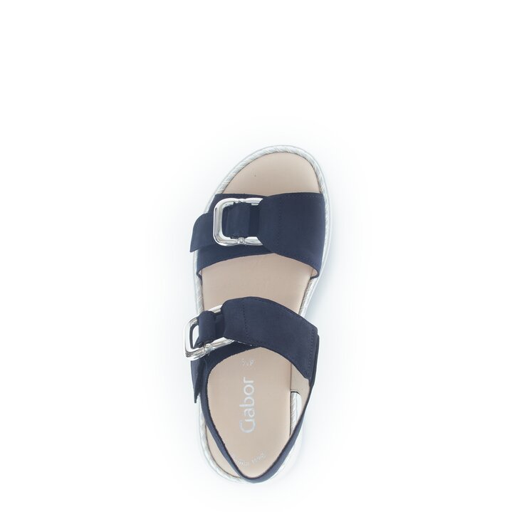 Plateau Sandale blau #5