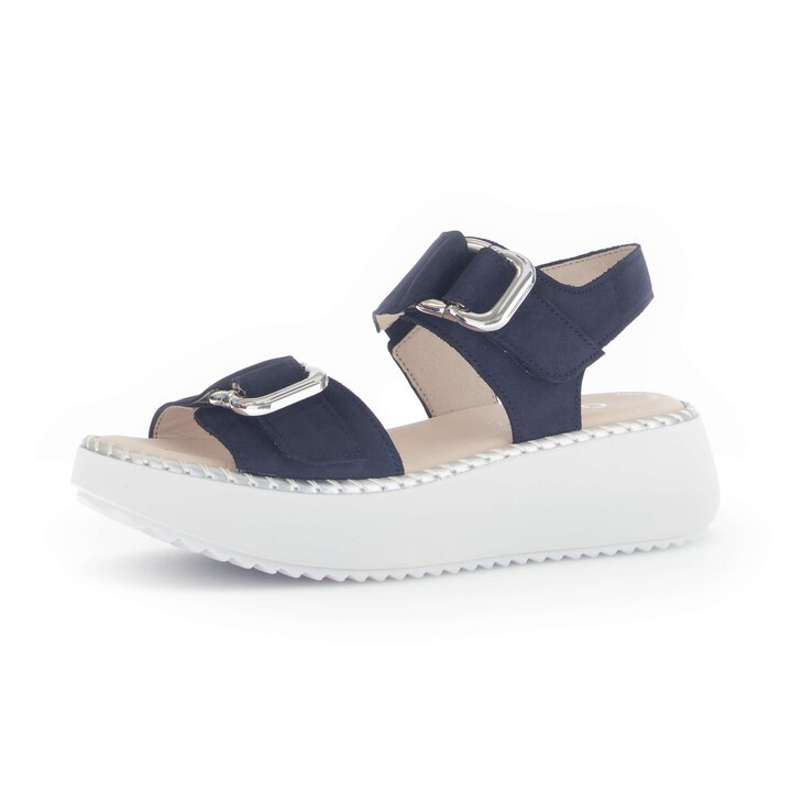 Plateau Sandale blau #2