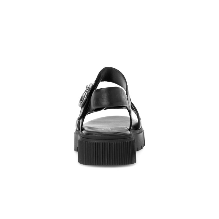 Sandal met riempjes zwart #3