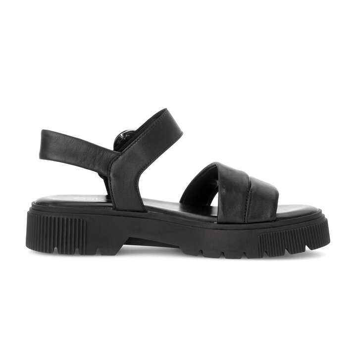 Sandal met riempjes zwart #1