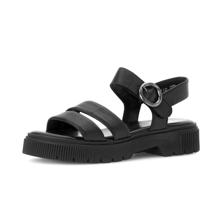 Sandal met riempjes zwart #2