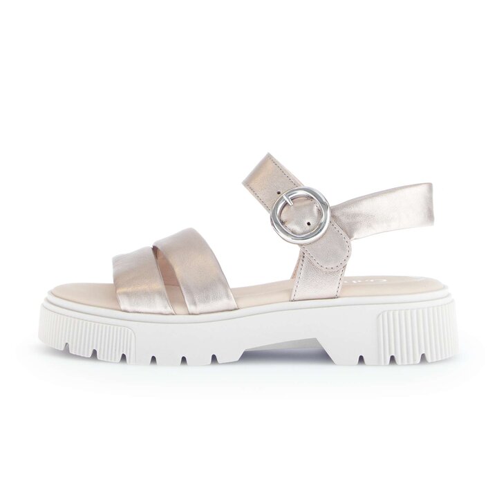 Riemchensandale gold #0