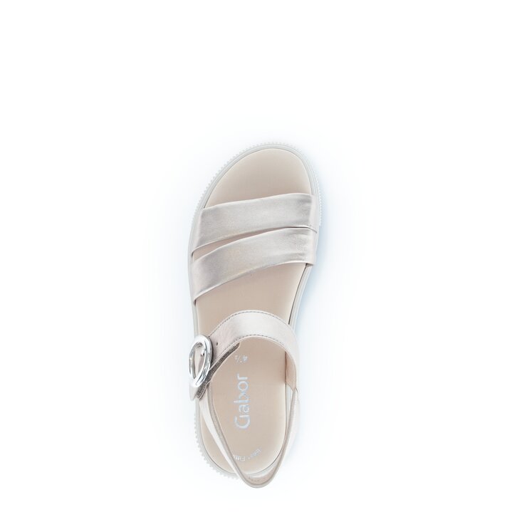 Riemchensandale gold #5