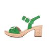 Riemchensandale Grün