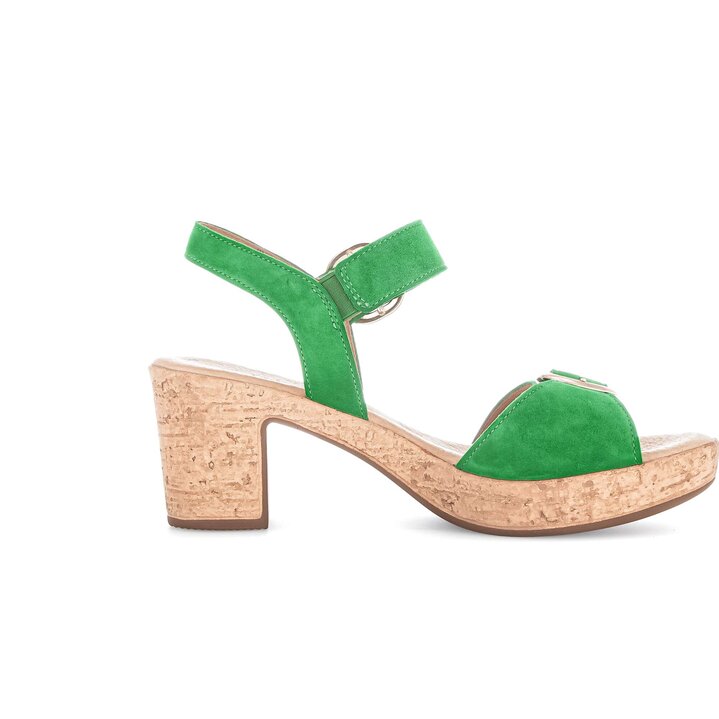 Riemchensandale grün #1