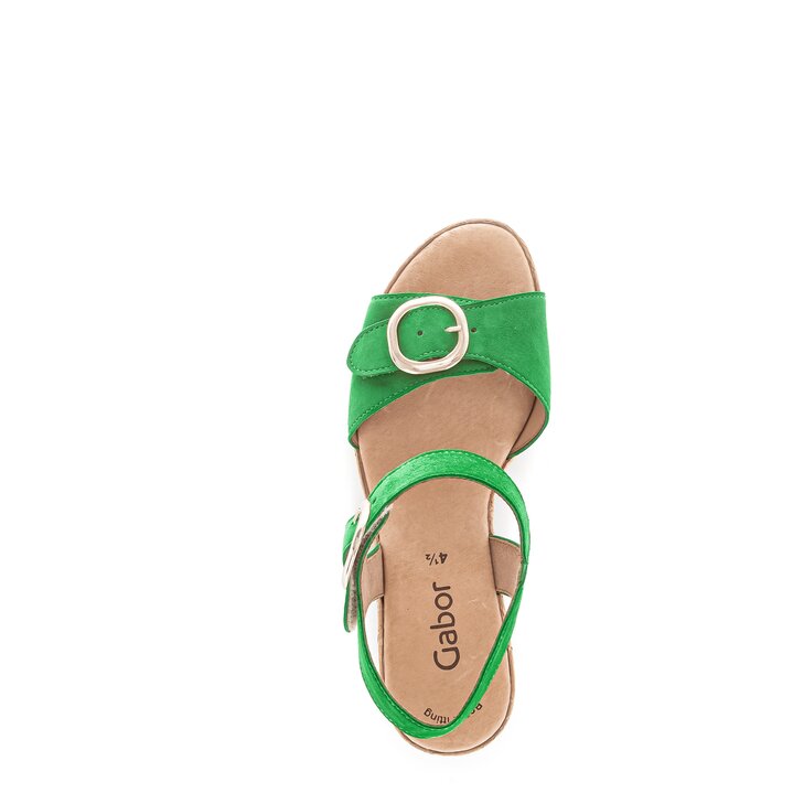 Riemchensandale grün #5