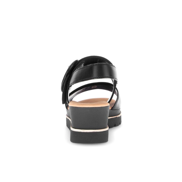 Platåsandaler svart #3