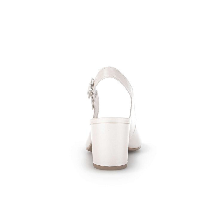 Slingpumps weiß #3