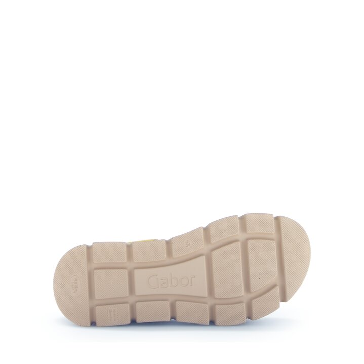 Plateau Sandale gelb #4