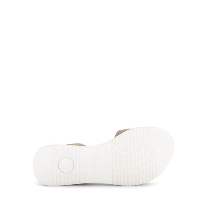 Sandalo con plateau beige #4