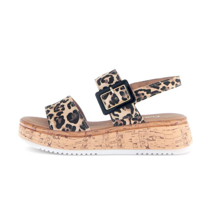 Platåsandaler beige #0