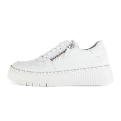 Lage sneaker wit