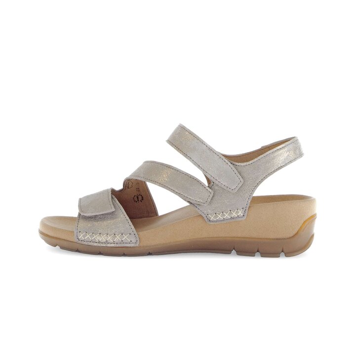 Riemchensandale beige #0