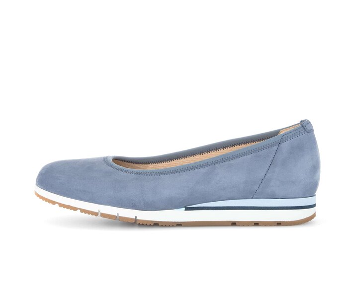Sportliche Ballerina blau #0