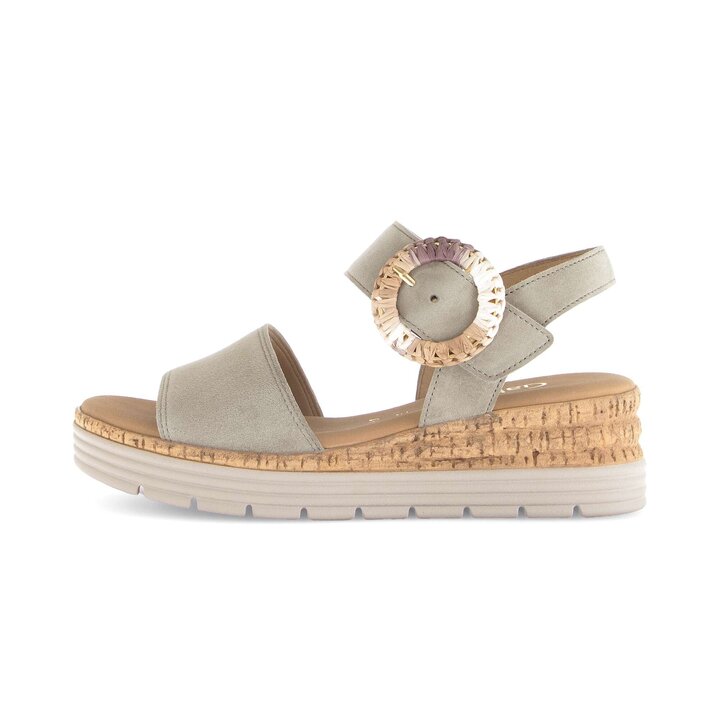 Riemchensandale grün #0