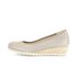 Keilpumps beige