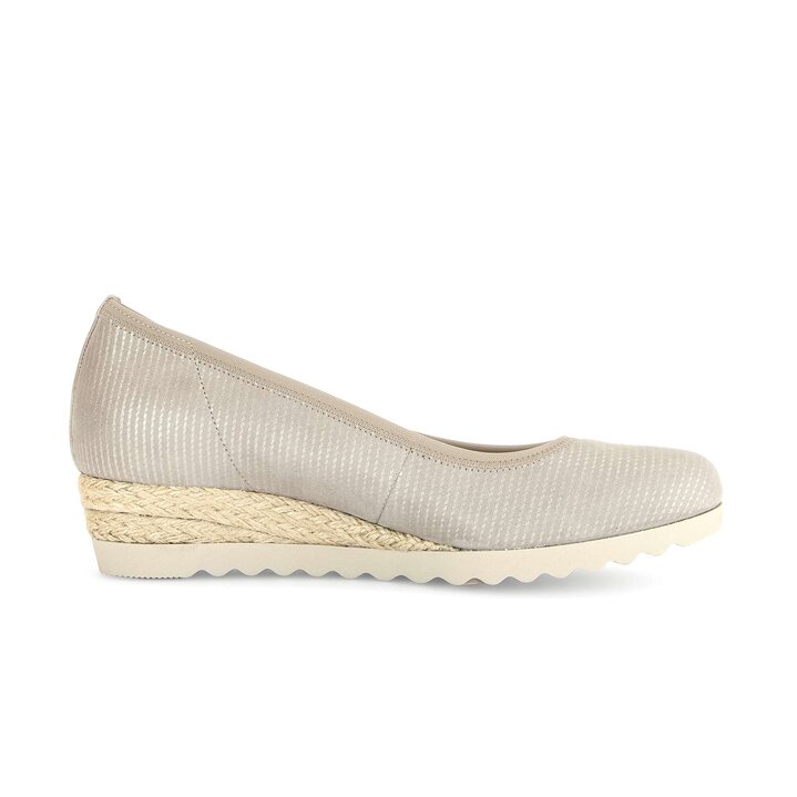 Keilpumps beige #1