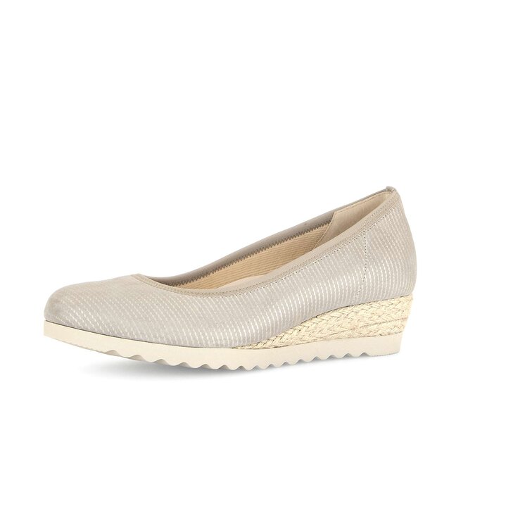 Keilpumps beige #2