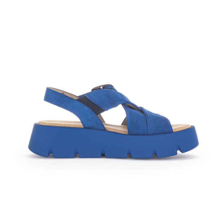 Plateau Sandale Blau #1