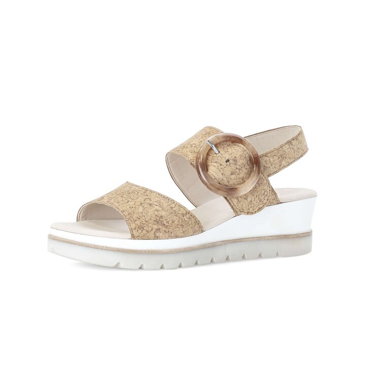 Sandale à plateforme marron #2