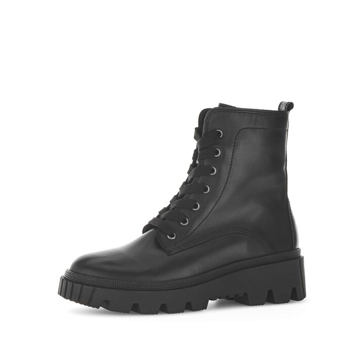 Schnürstiefelette schwarz #2