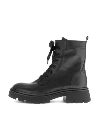 Stivaletto stringato nero