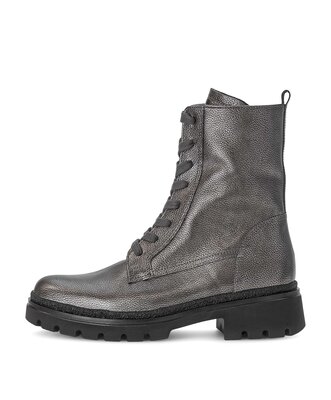 Stivaletto stringato grigio