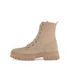 Stivaletto stringato beige