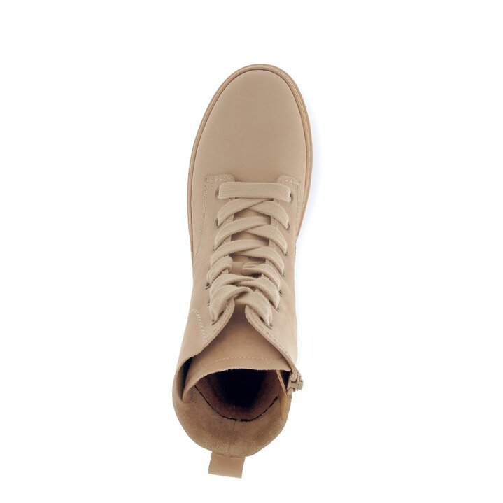 Stivaletto stringato beige #5