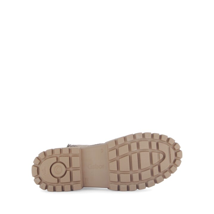 Stivaletto stringato beige #4