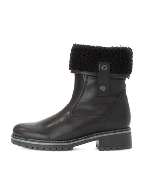 Winterstiefelette schwarz