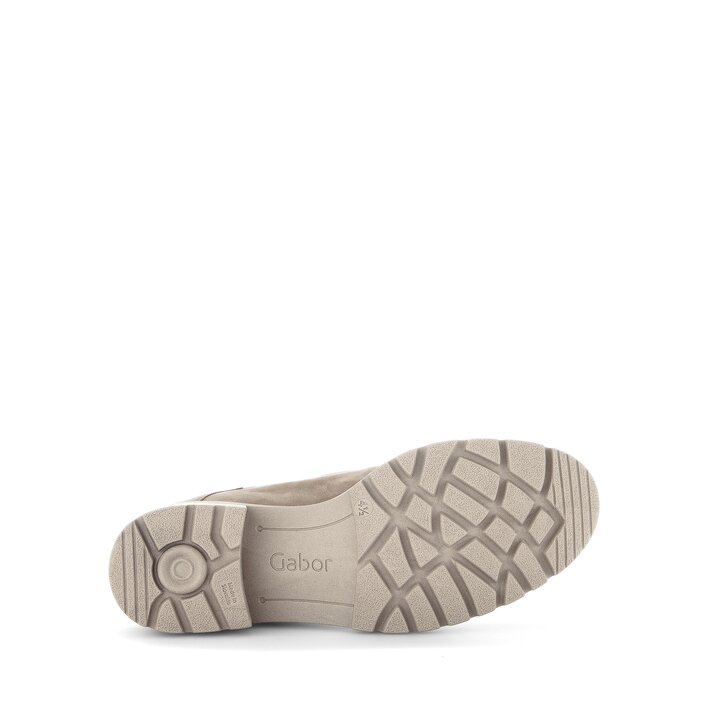 Enkellaarsjes met veter beige #4