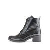 Schnürstiefelette schwarz