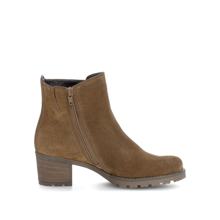 Sportliche Stiefelette braun #1