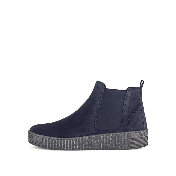 Stivaletto Chelsea blu #0