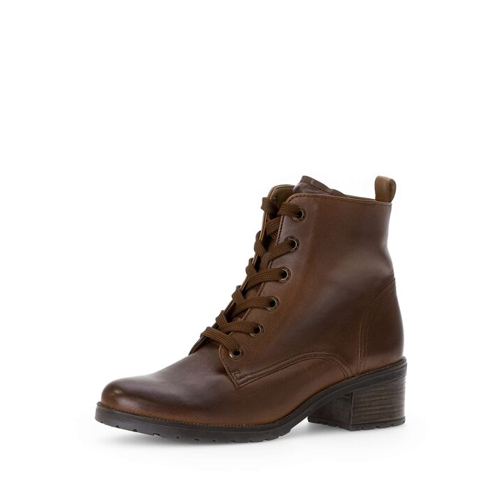 Schnürstiefelette braun #2