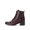 Schnürstiefelette rot