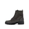 Schnürstiefelette grau