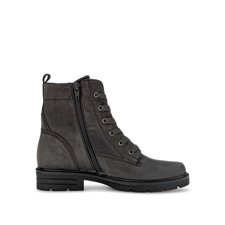 Schnürstiefelette grau #1