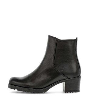 Sportliche Stiefelette schwarz