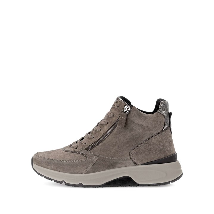 Sportliche Stiefelette braun #0