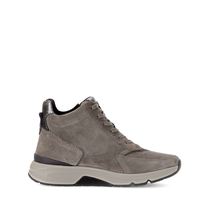 Sportliche Stiefelette braun #1