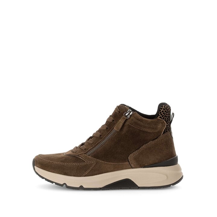 Sportliche Stiefelette braun #0